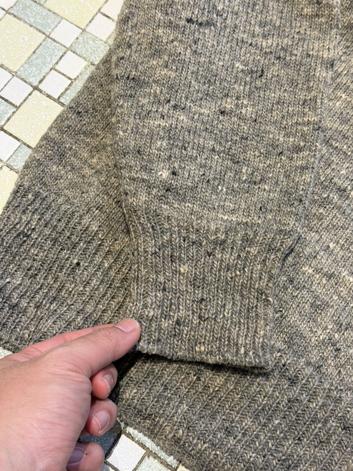 Visvim College knit ND lt mud Size US M / EU 48-50 / 2 - 3 Thumbnail