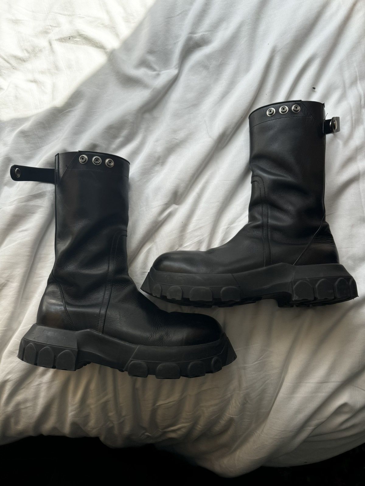 Rick Owens RICK OWENS CREEPER BOZO TRACTOR BOOTS Size US 10 / EU 43 - 1 Thumbnail