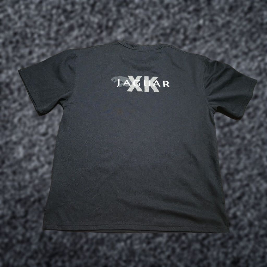 Vintage Jaguar XK Car Officially Liscensed DriFit Shirt Mens L Black T-Shirt Cars Theme Regular Fit Short Sleeve Crew Neck Size US L / EU 52-54 / 3 - 1 Thumbnail