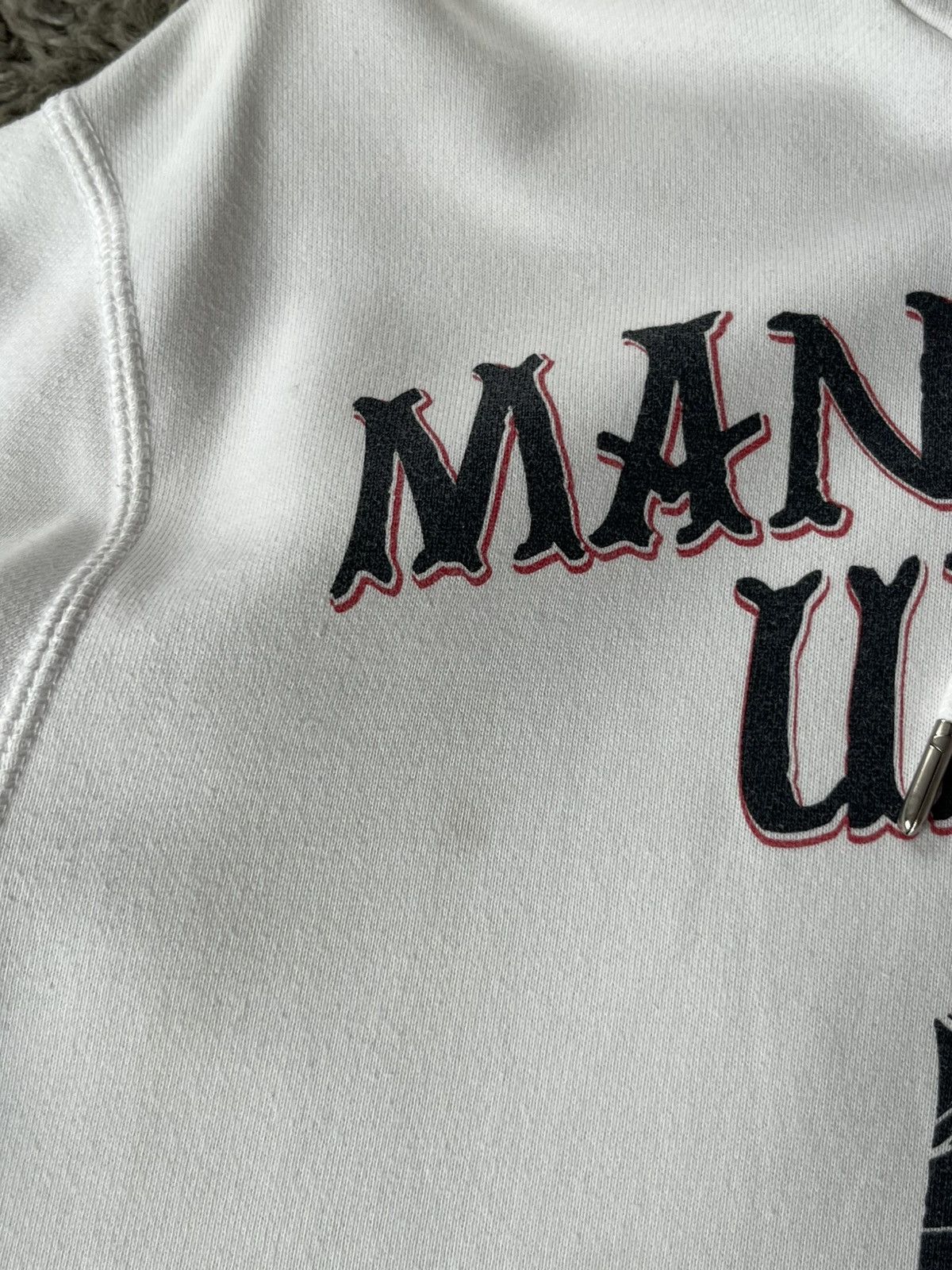 Nike Vintage Nike Hoodie Soccer Football Manchester United believ Size US M / EU 48-50 / 2 - 11 Thumbnail