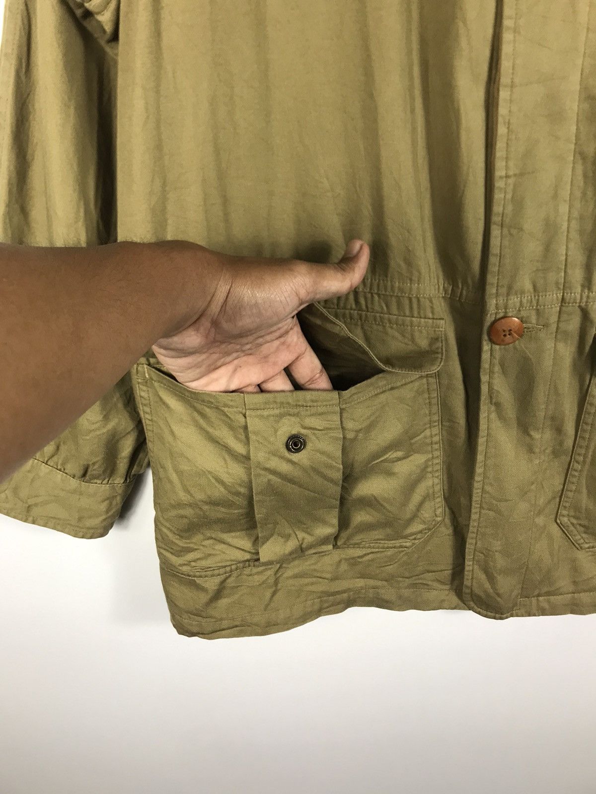 Banana Republic × Hunter × Vintage ⚡️Vintage Banana Republic Safari & Travel Clothing Jacket Size US S / EU 44-46 / 1 - 6 Thumbnail