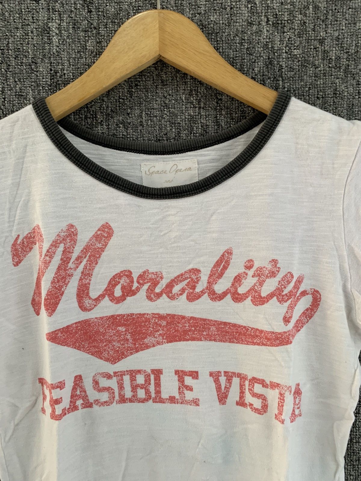 Japanese Brand Space Opera Gothic Morality Back Poem Vintage Style Size L / US 10 / IT 46 - 2 Thumbnail