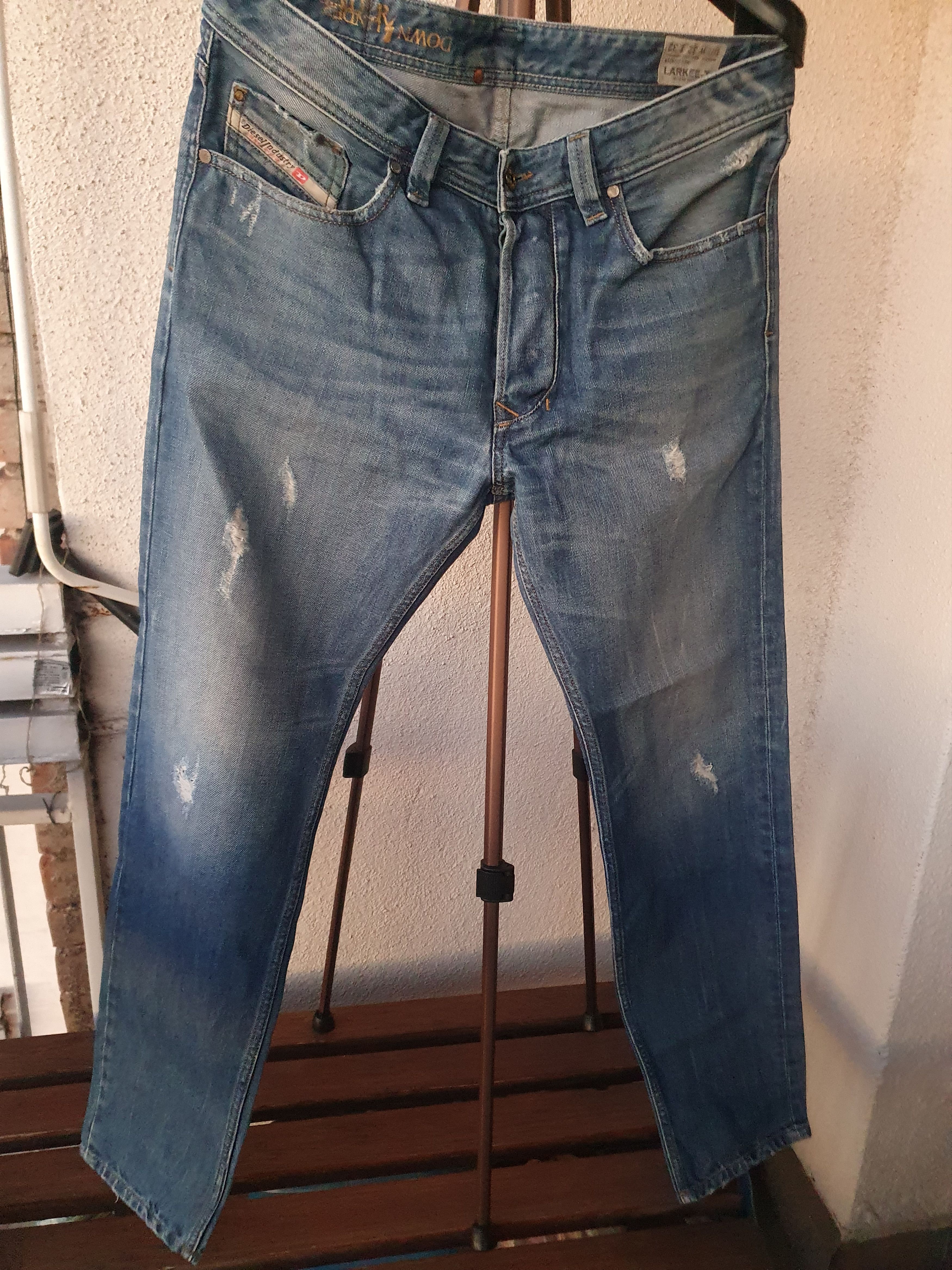 Diesel Diesel Thunder Down Under Larkee-T Regular Tapered jeans 32 Size US 32 / EU 48 - 2 Thumbnail