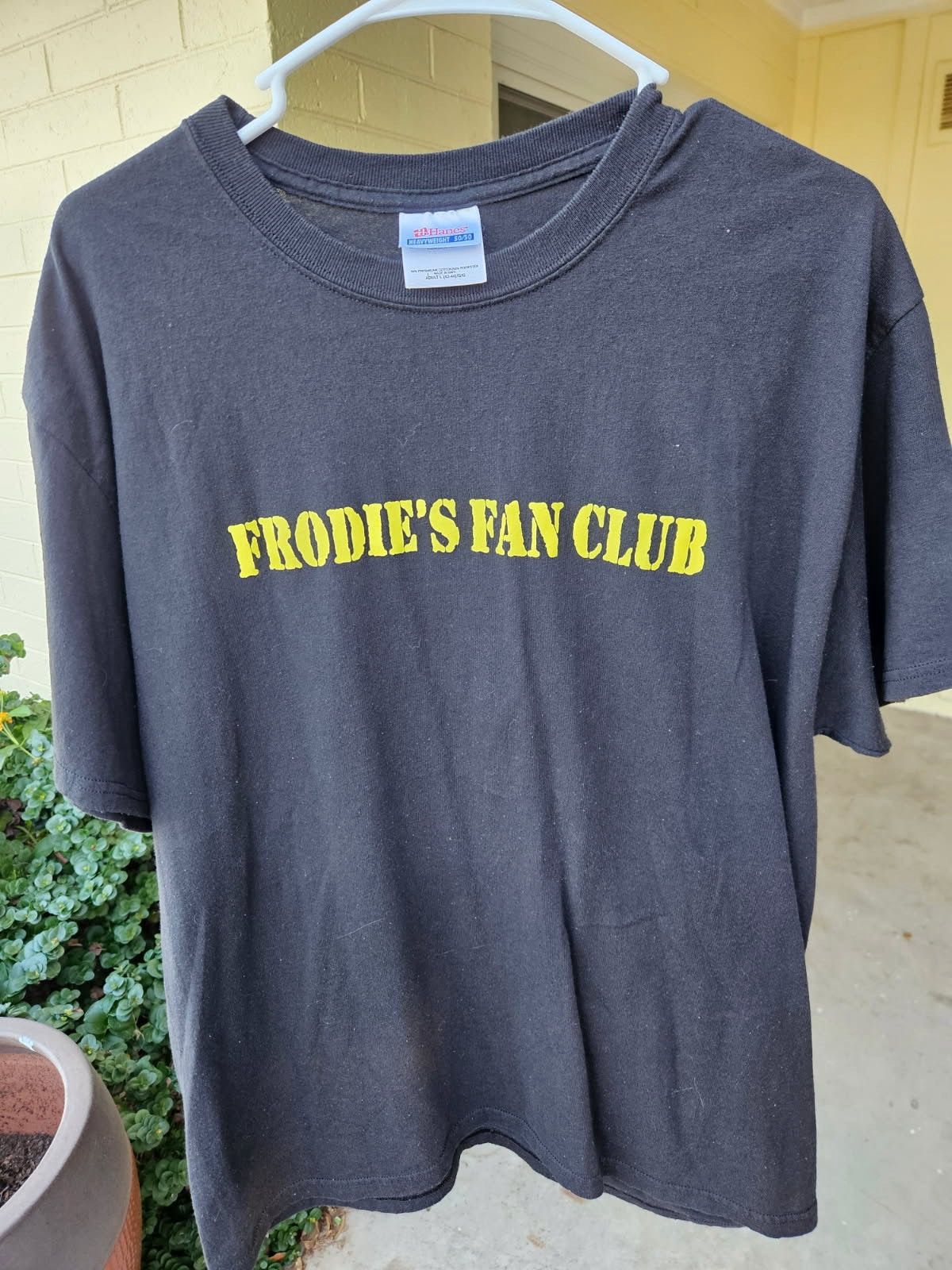 Hanes Frodies Fan Club Americas Favorite Dancer Hanes Tee Size US L / EU 52-54 / 3 - 1 Thumbnail