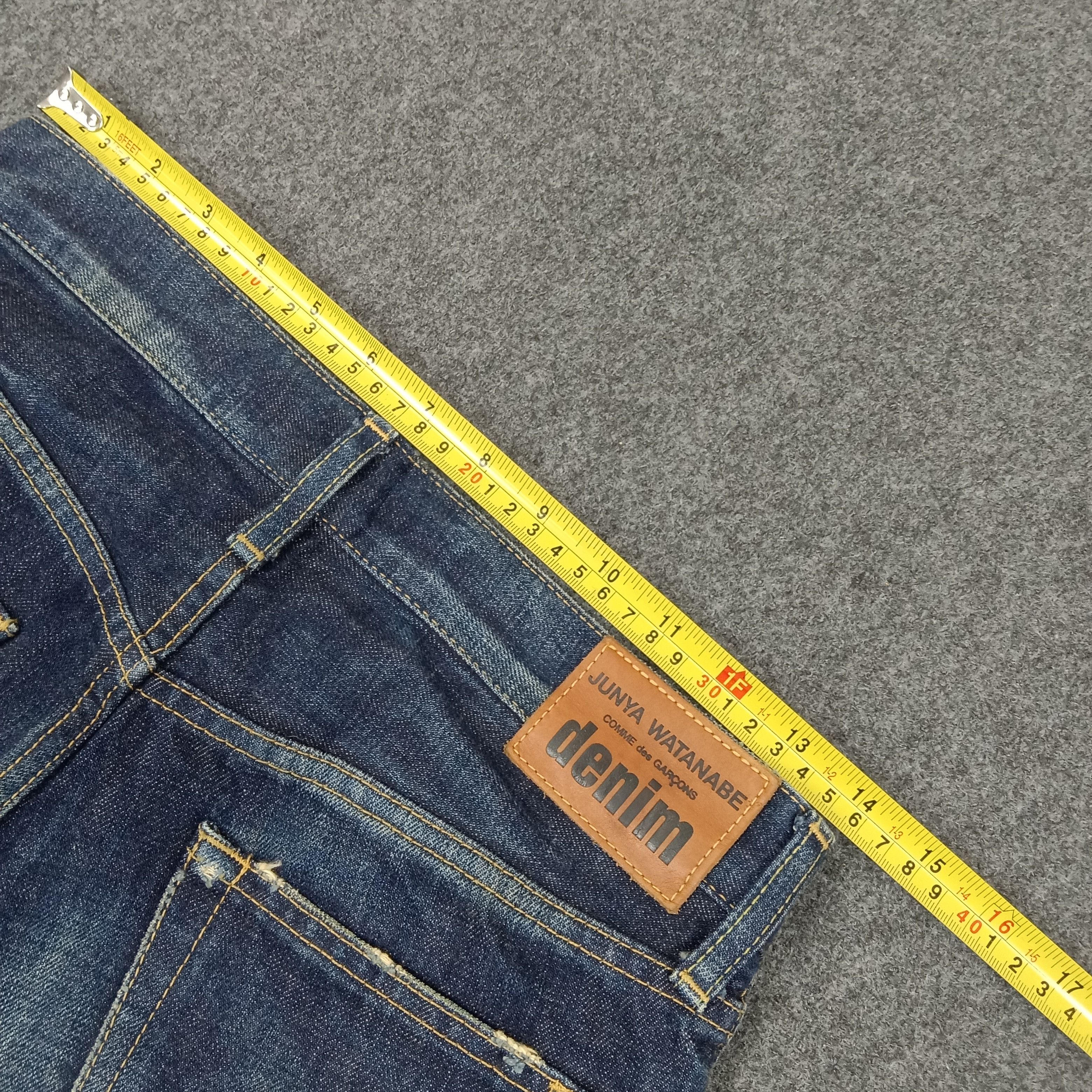 Junya Watanabe Comme des Garcons Junya Watanabe Denim Jeans c235n33 Size 29" - 8 Thumbnail