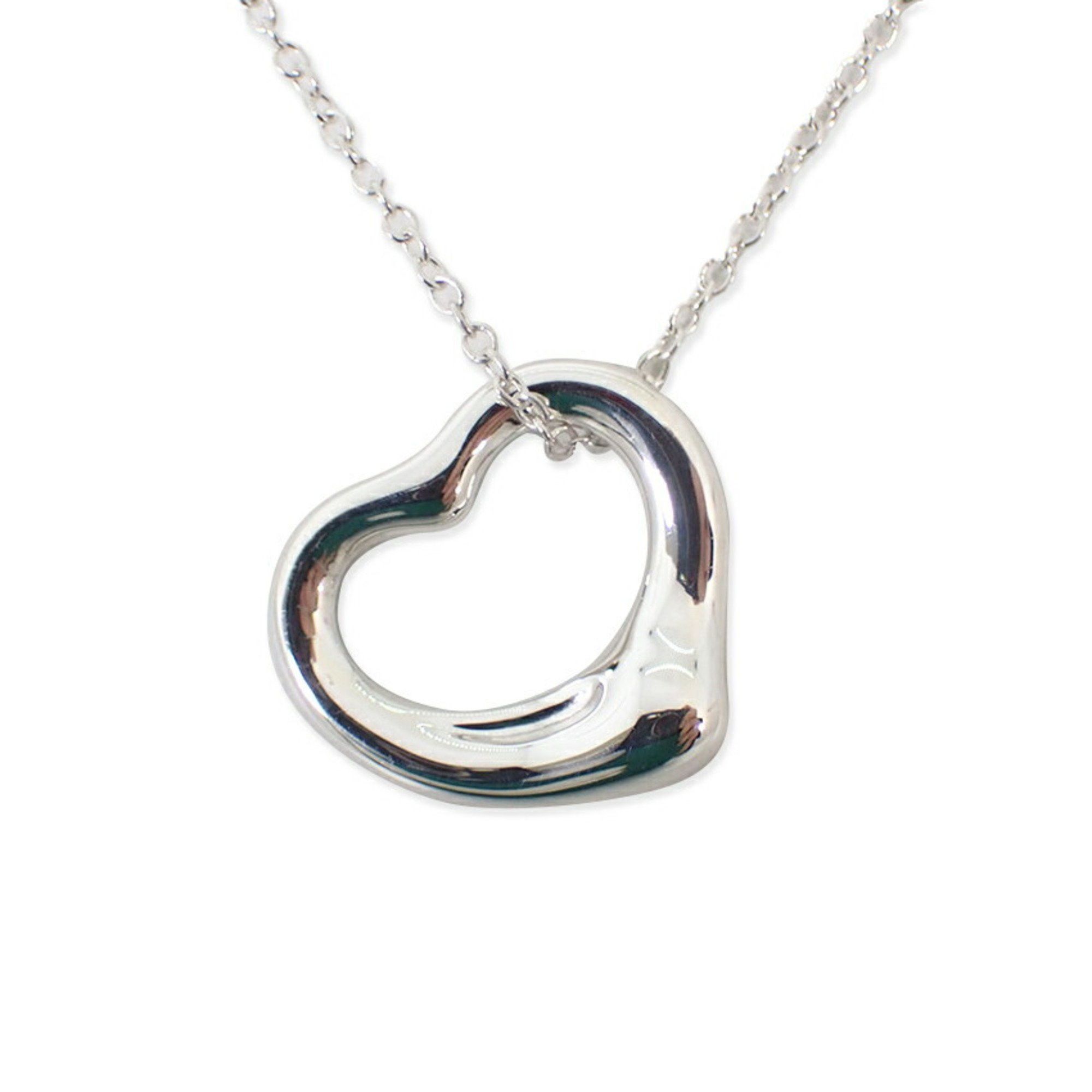 TIFFANY Ag925 heart pendant necklace