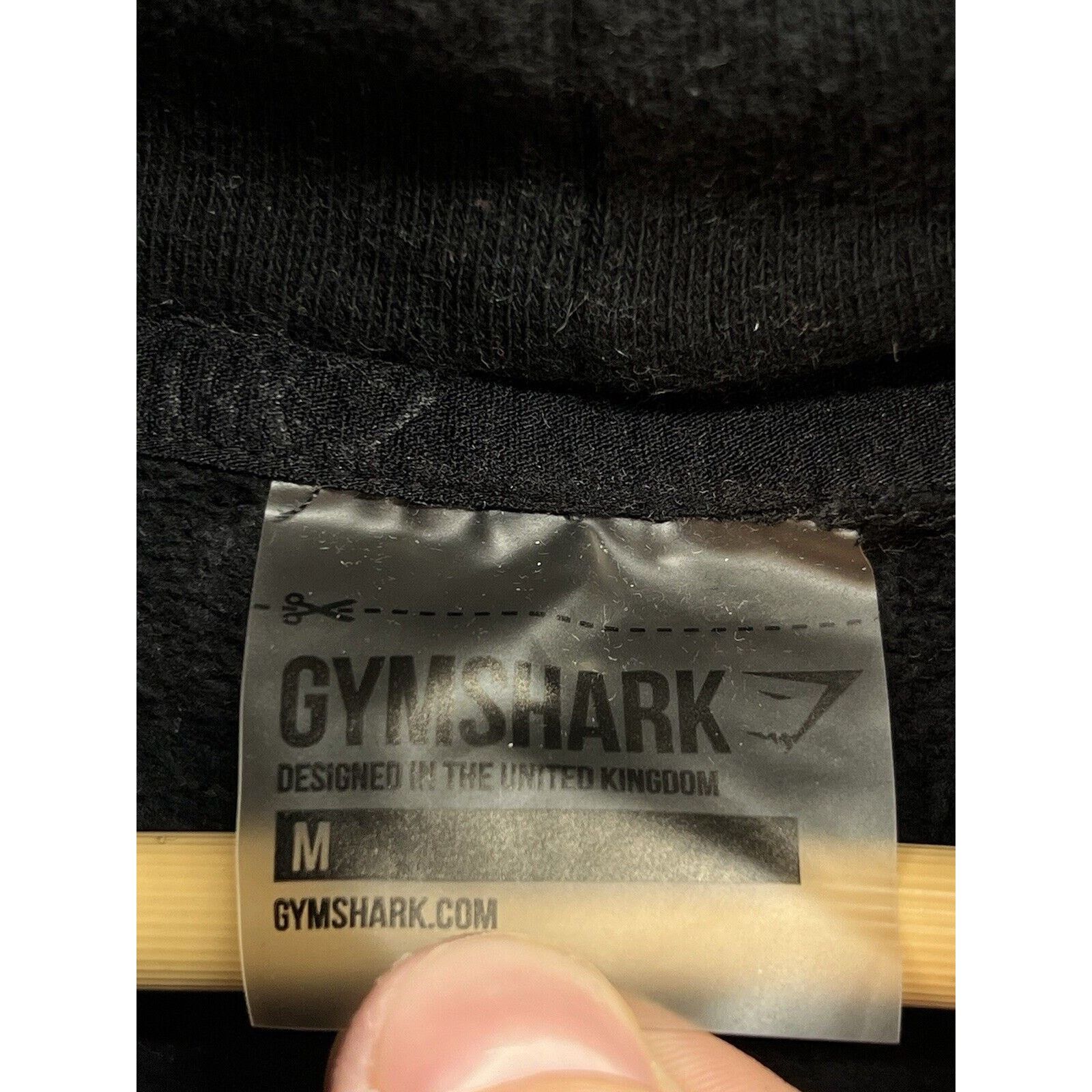 Gymshark Gymshark Black Slouch Mesh Cowl Neck Sweatshirt Size Medium Size M / US 6-8 / IT 42-44 - 3 Thumbnail
