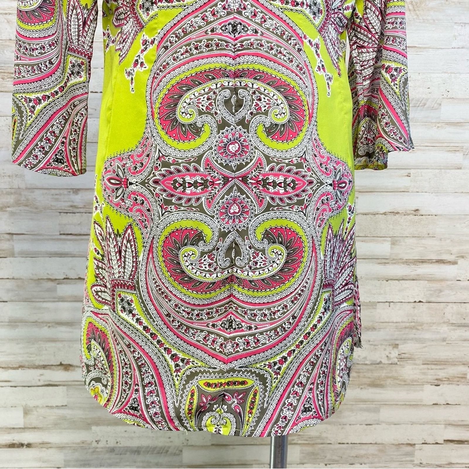 Other Soft Surroundings Silk Shift Tunic or Dress Size S Printed Size S / US 4 / IT 40 - 10 Thumbnail