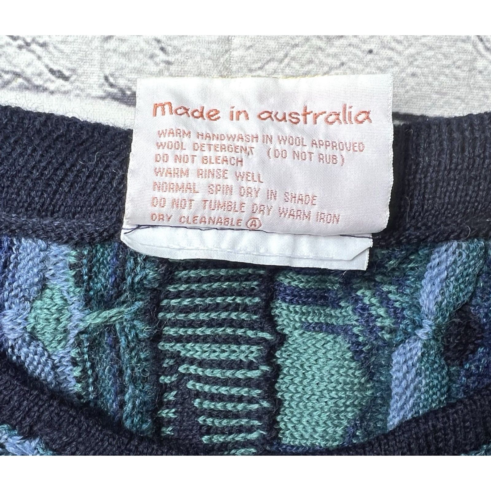 Coogi VINTAGE Mulca Wool Biggie Pullover Crew Neck Sweater XL Men Blue Australia Wool Knit Long Sleeve Fall Winter Casual Size US XL / EU 56 / 4 - 5 Thumbnail