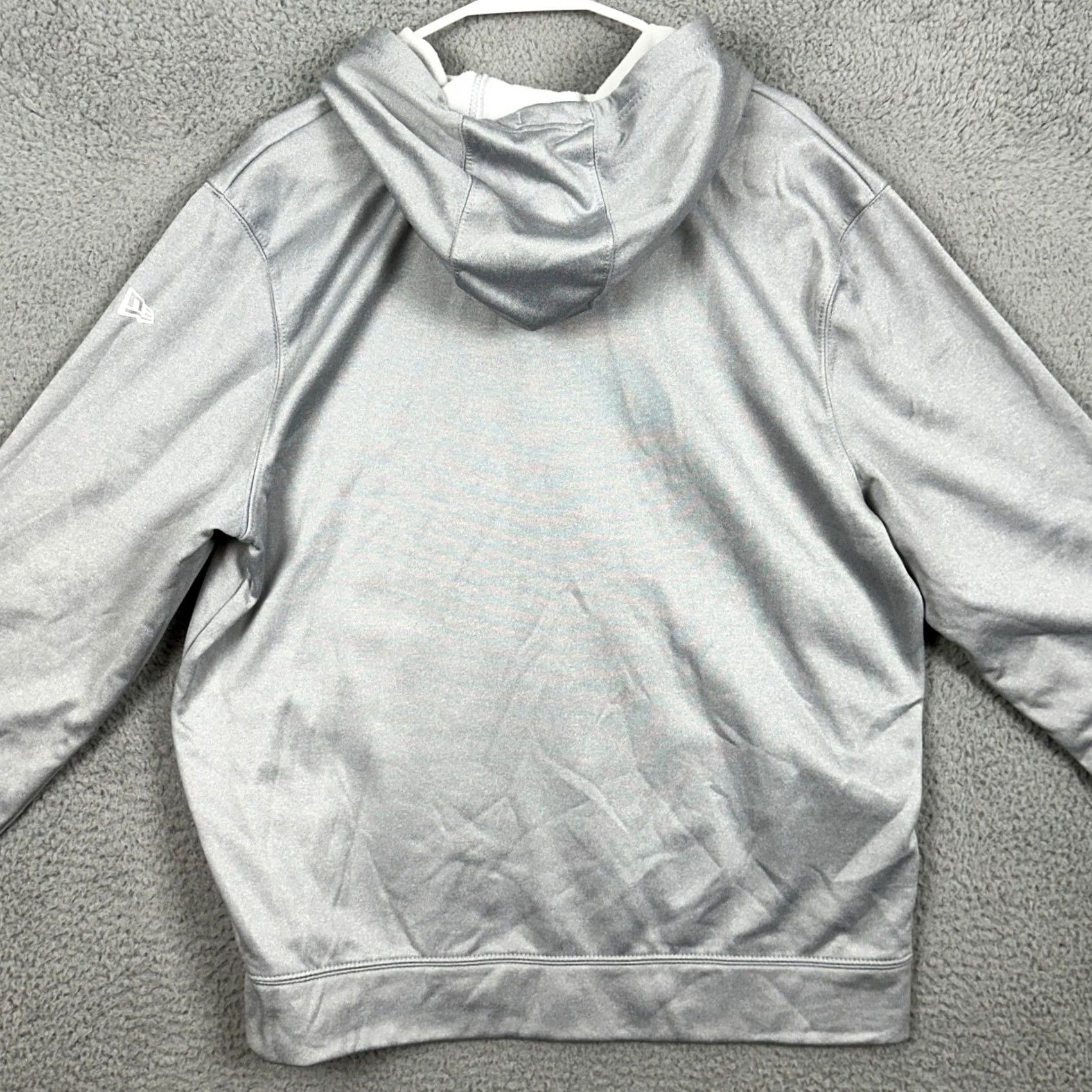 New Era Washington Commanders Mens L Training Hoodie Gray Football NFL New Era EUC Size US L / EU 52-54 / 3 - 2 Thumbnail