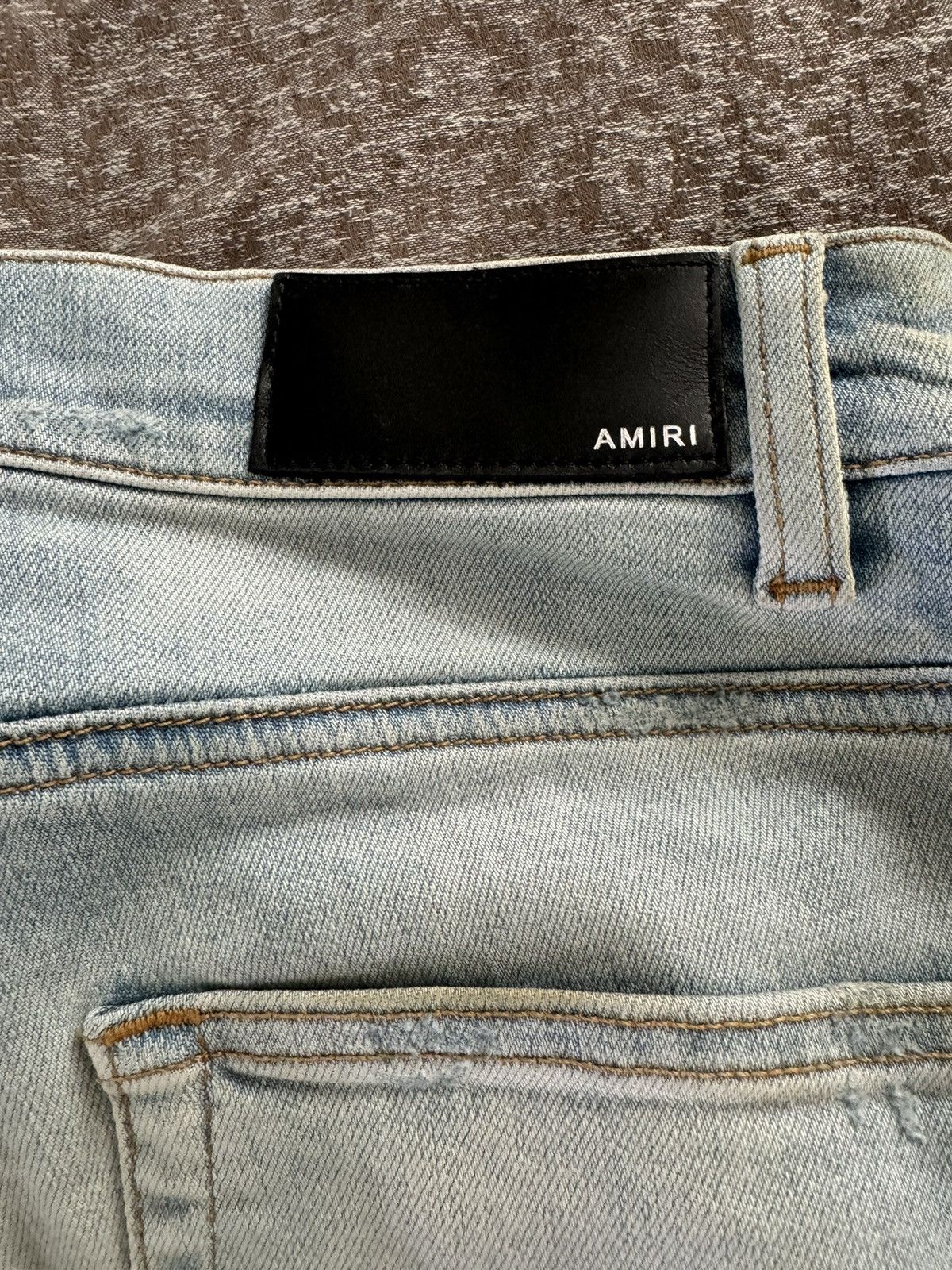 Amiri AMiri patch Jeans Size US 31 - 4 Thumbnail