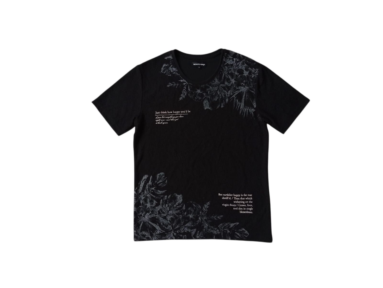 semanticdesign Semantic design texture poem tshirt Size US L / EU 52-54 / 3 - 1 Thumbnail