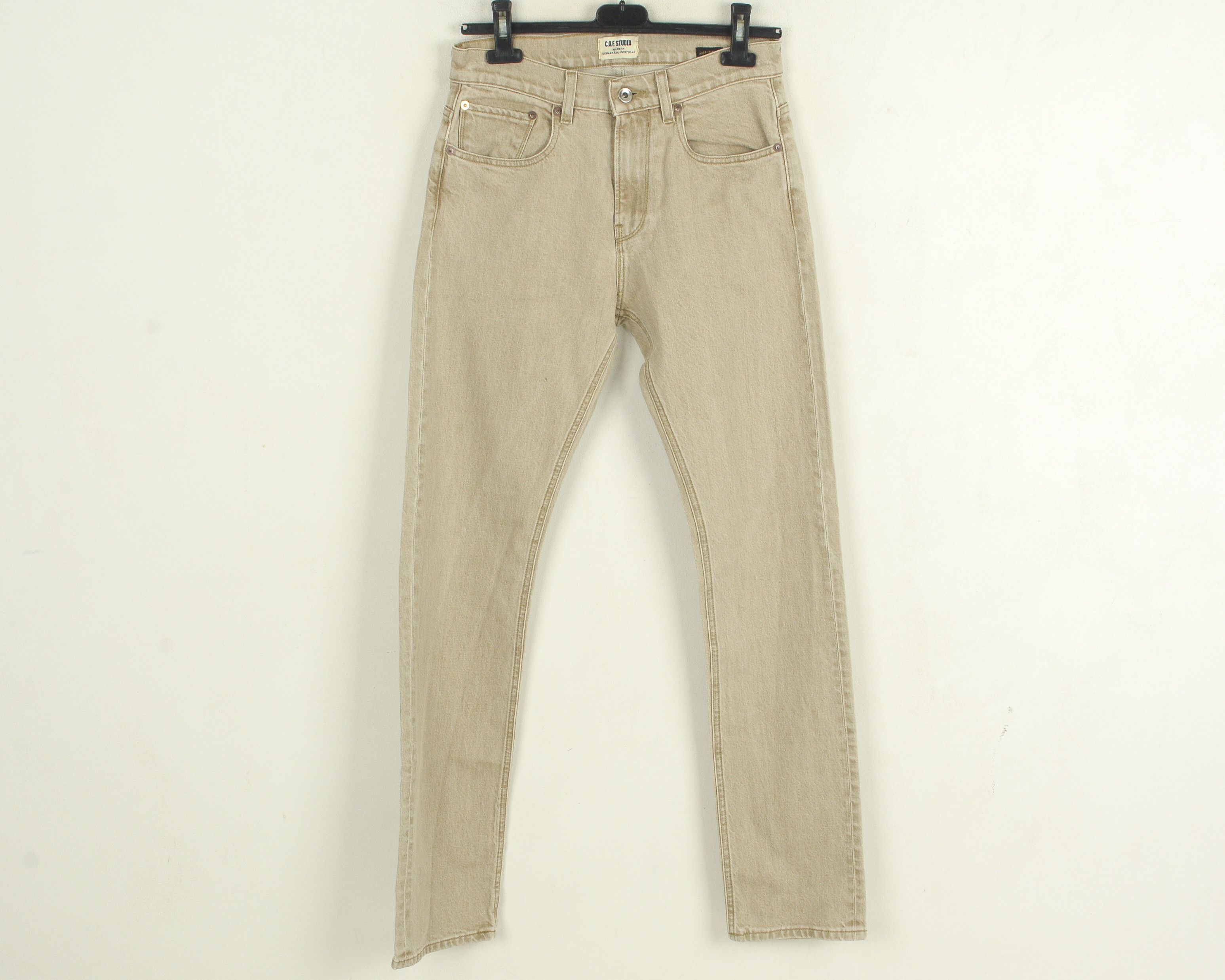 C.O.F. Studio COF Circle of Friends Studio Men's W29 L33 Slim Fit Jeans M1 Size US 29 - 1 Thumbnail