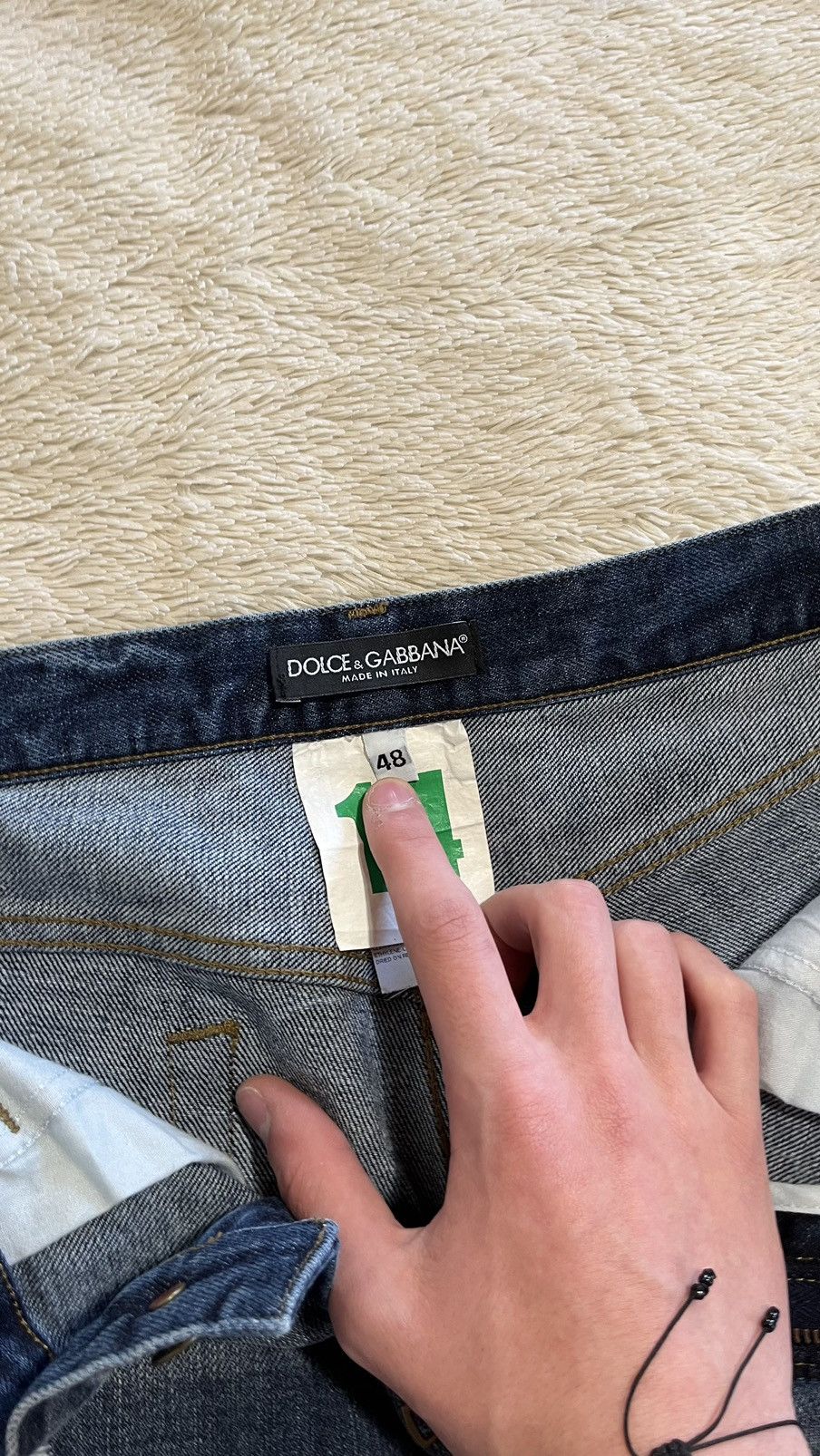 Dolce & Gabbana × Vintage Dolce & Gabbana Distressed Denim Size US 32 / EU 48 - 4 Thumbnail
