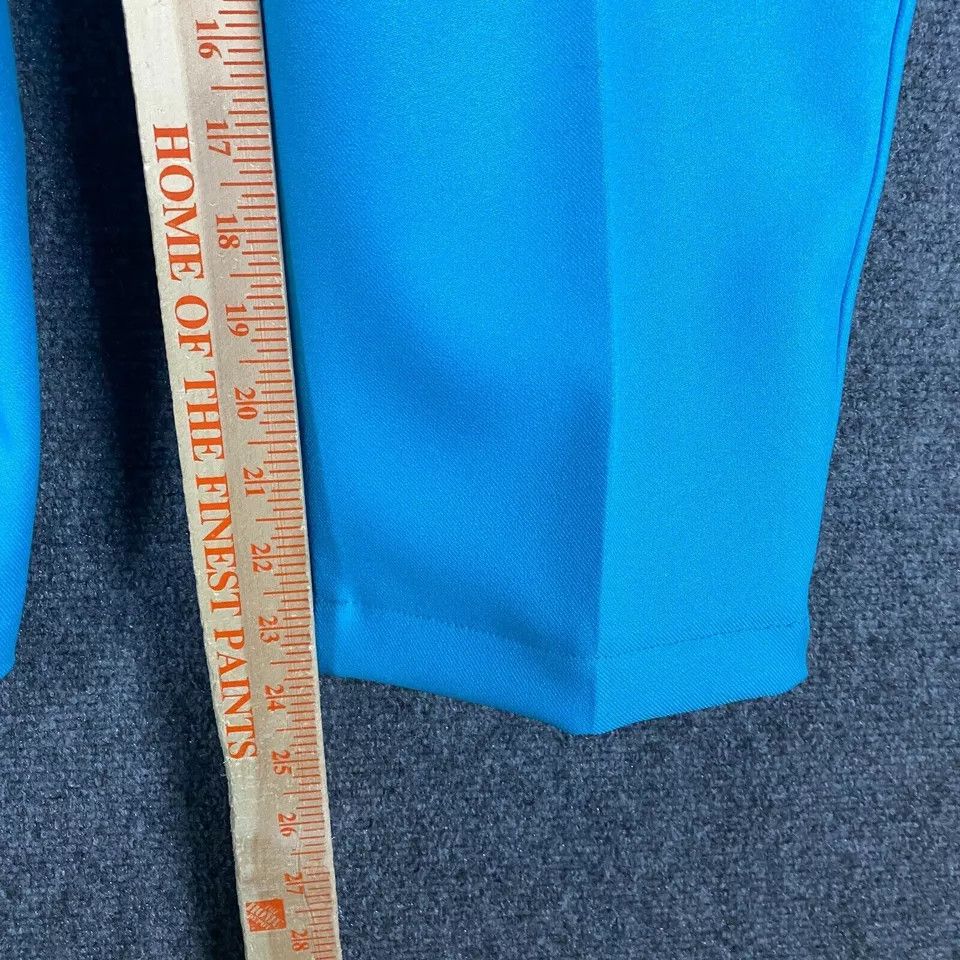 Loft Ben Over Pants Size 10 Women's Pull On Stretch Blue Adults Size 32" / US 10 / IT 46 - 4 Thumbnail