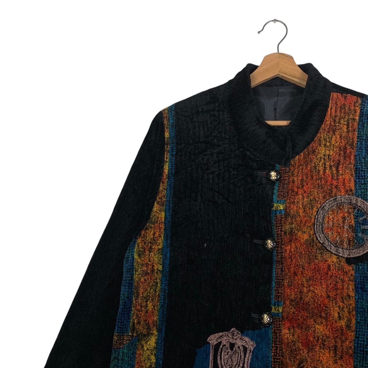 Japanese Brand Nice Design Japanese Brand Abstract Multicolor Jacket Size L / US 10 / IT 46 - 5 Thumbnail