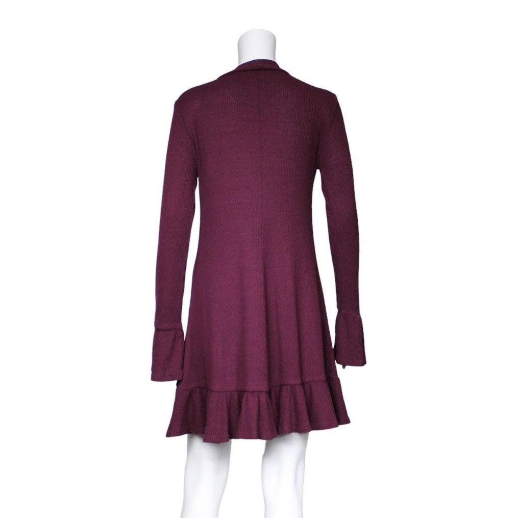 Express Express Long Sleeve Knee Length Dress Women Size Medium Size M / US 6-8 / IT 42-44 - 3 Thumbnail