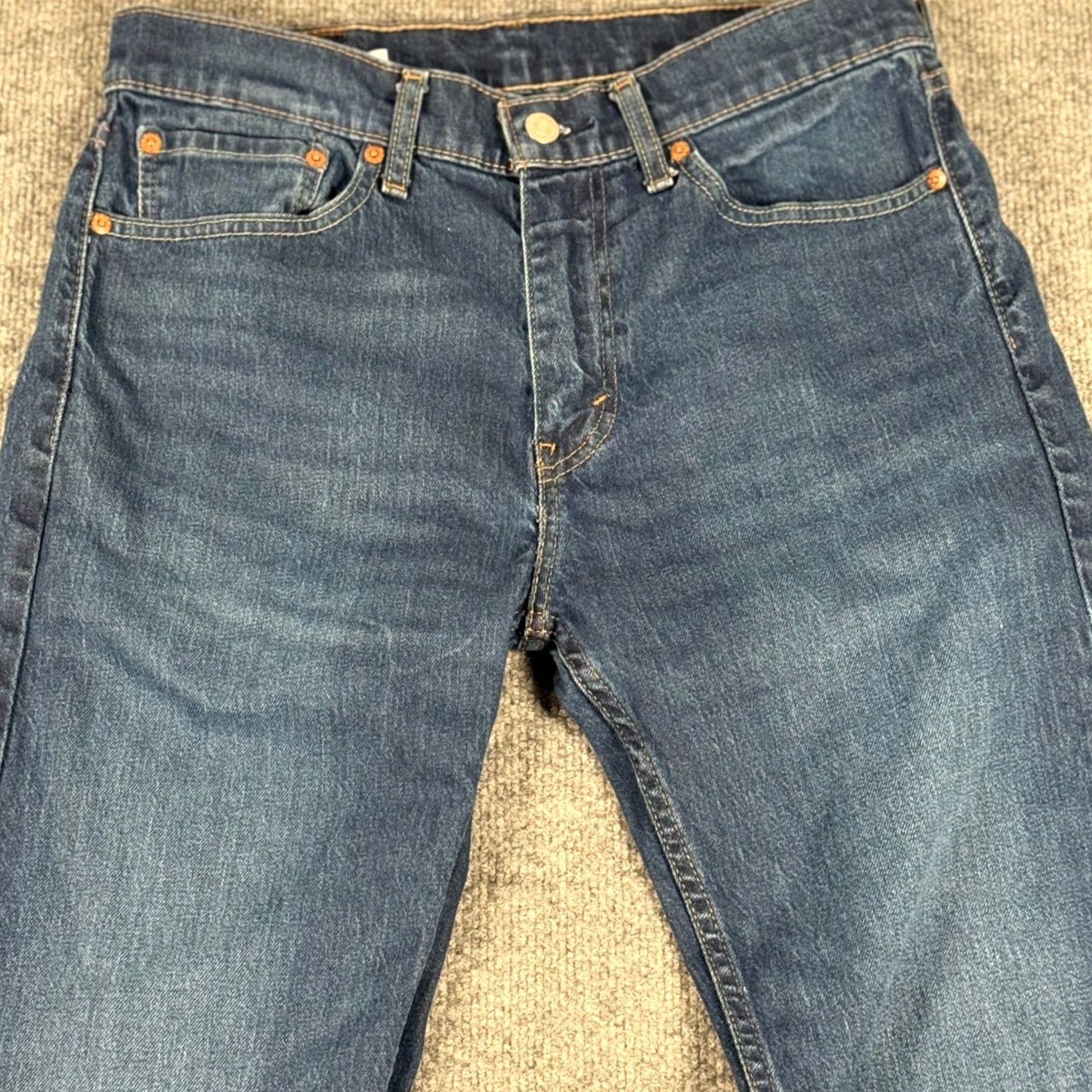 Levi's VINTAGE Levi's 505 Jeans Dark Wash Straight Leg 32x32 Mens Denim Workwear Shirt? Size US 32 / EU 48 - 3 Thumbnail