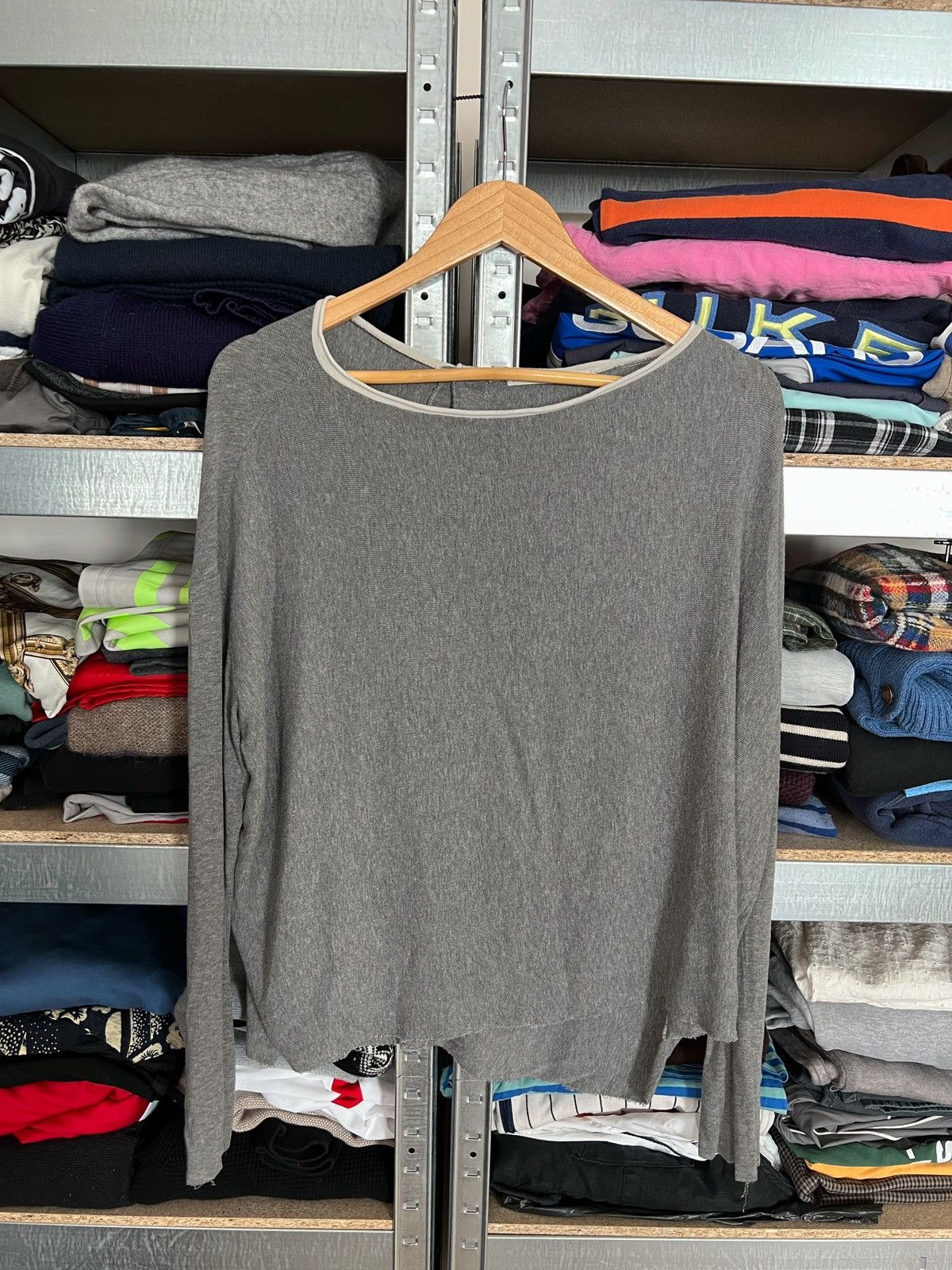 Transit × Transit Uomo Transit Par Such AvantGarde Back Button Cardigan Long Sleeve Size S / US 4 / IT 40 - 1 Thumbnail