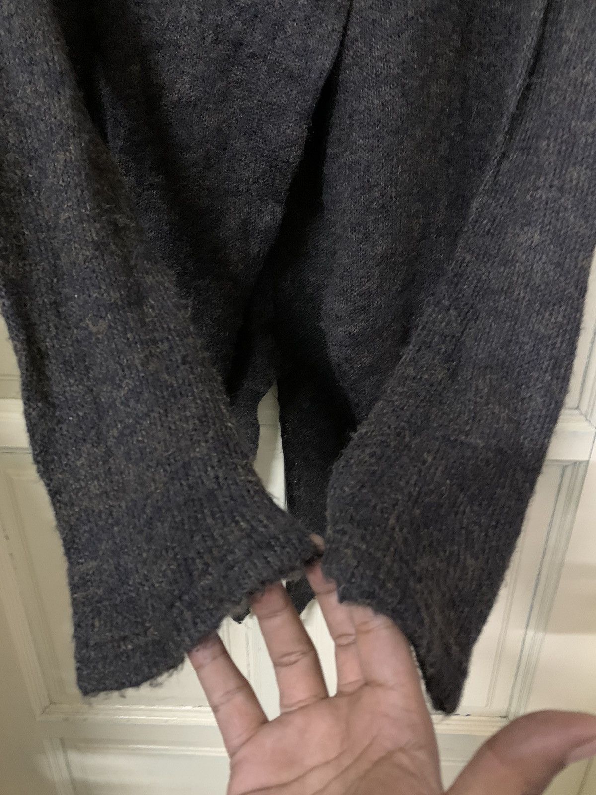 Tornado Mart 💥Vtg Japanese Fashion Designer Algonquin Knitwear Cardigan Size S / US 4 / IT 40 - 6 Thumbnail