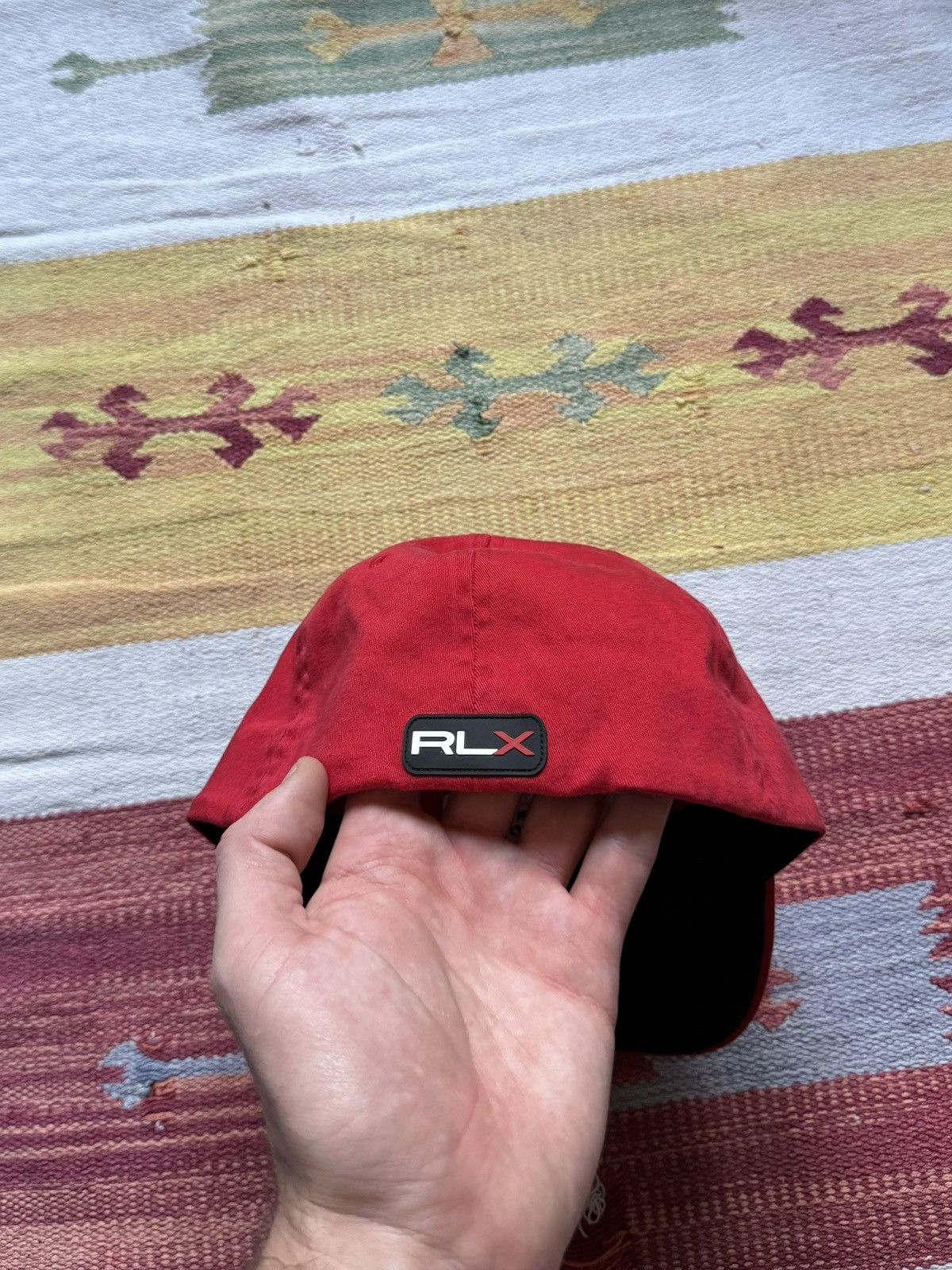 RLX Ralph Lauren Polo Ralph Lauren RLX Supply Co. Type F-4 Stretch Fit Hat Size ONE SIZE - 4 Thumbnail