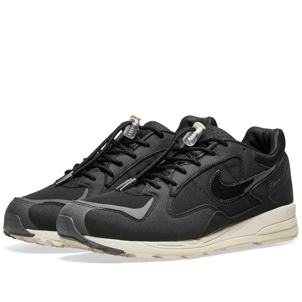 Fear of God × Nike 💚 2018 Fear of God x Nike Air Skylon II Black/Sail-Fossil Size US 10.5 / EU 43-44 - 2 Thumbnail