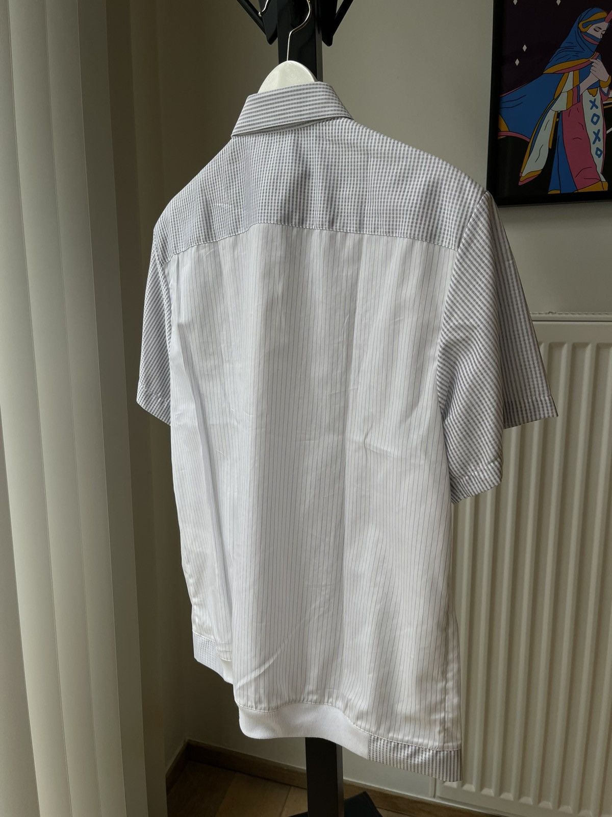 Raf Simons Raf Simons SS07 Stripes Light Shirt With Elastic Hem Size US M / EU 48-50 / 2 - 4 Thumbnail