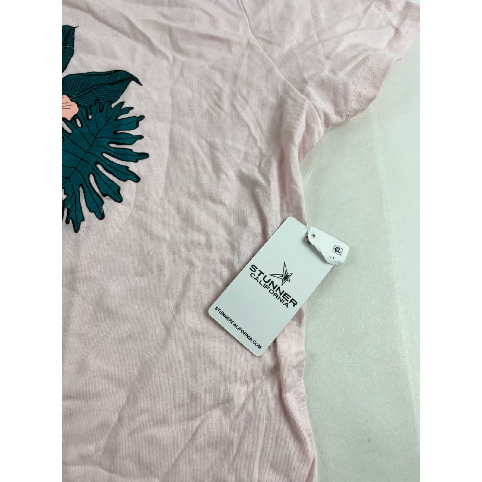 Vintage Stunner California Shirt Womens Large Pink California Raw Hem NEW Size L / US 10 / IT 46 - 4 Thumbnail