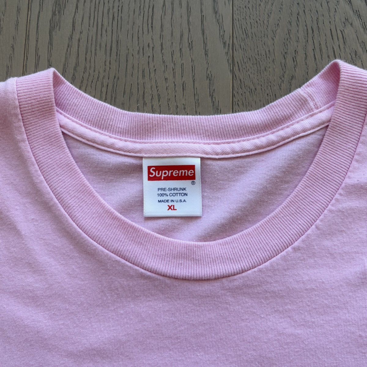 Supreme Supreme “Nuova York” T-Shirt - Light Pink - Size XL - FW20 Size US XL / EU 56 / 4 - 9 Thumbnail