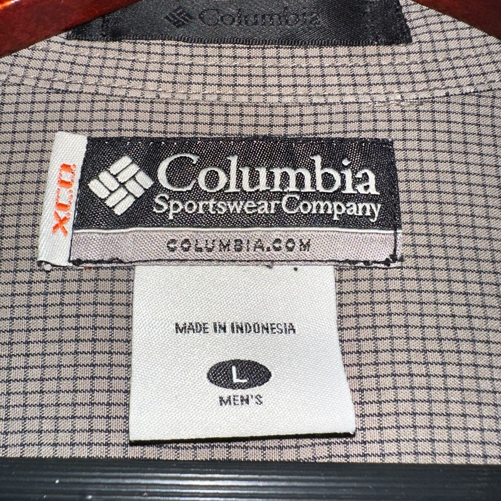 Vintage Columbia Shirt Mens Large Button Up Brown Check Long Sleeve Pockets Split Hem Modern Classic Size US L / EU 52-54 / 3 - 6 Thumbnail