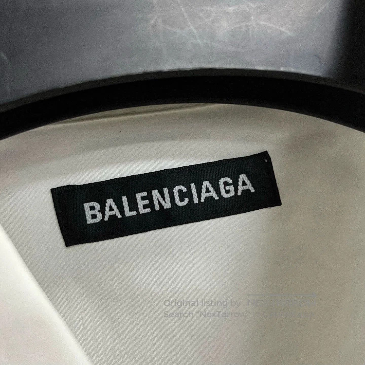 Balenciaga Balenciaga White Embroidered Coke Shirt. Size US S / EU 44-46 / 1 - 3 Thumbnail
