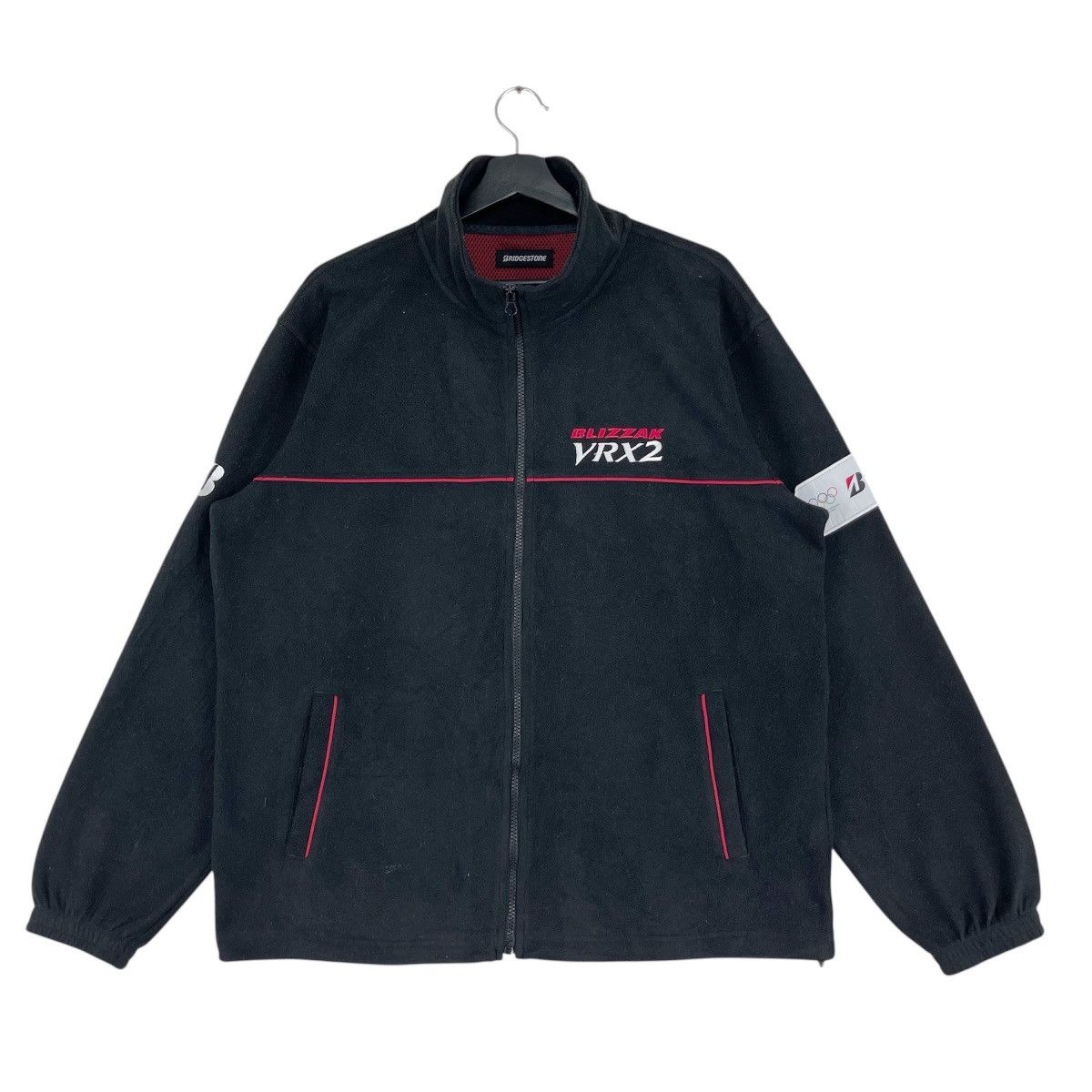 Other Vintage Bridgestone Fleece Jacket Size US L / EU 52-54 / 3 - 1 Thumbnail