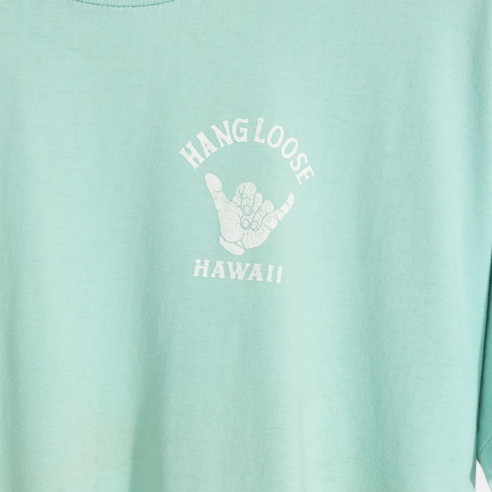 Vintage Vintage 80s Hang Loose Hawaii T Shirt Medium Single Stitch Size US M / EU 48-50 / 2 - 3 Thumbnail