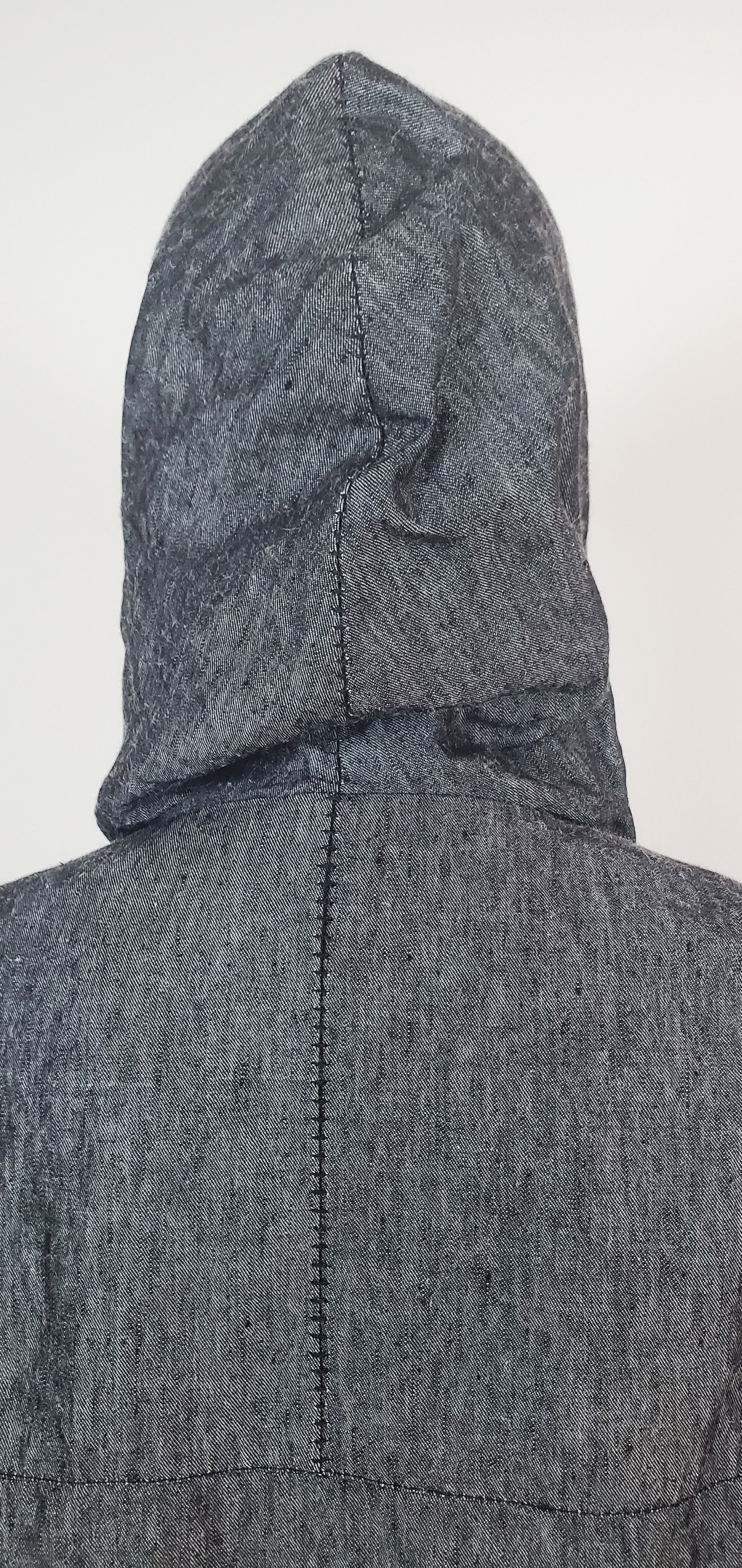 Masnada MASNADA Storm Grey Hoodie Designers Overcoat Jacket Size US M / EU 48-50 / 2 - 6 Thumbnail
