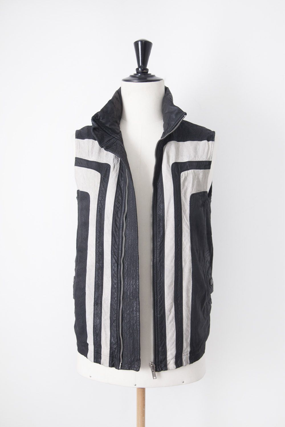Rick Owens SS08 "Creatch" leather vest Size US M / EU 48-50 / 2 - 1 Thumbnail