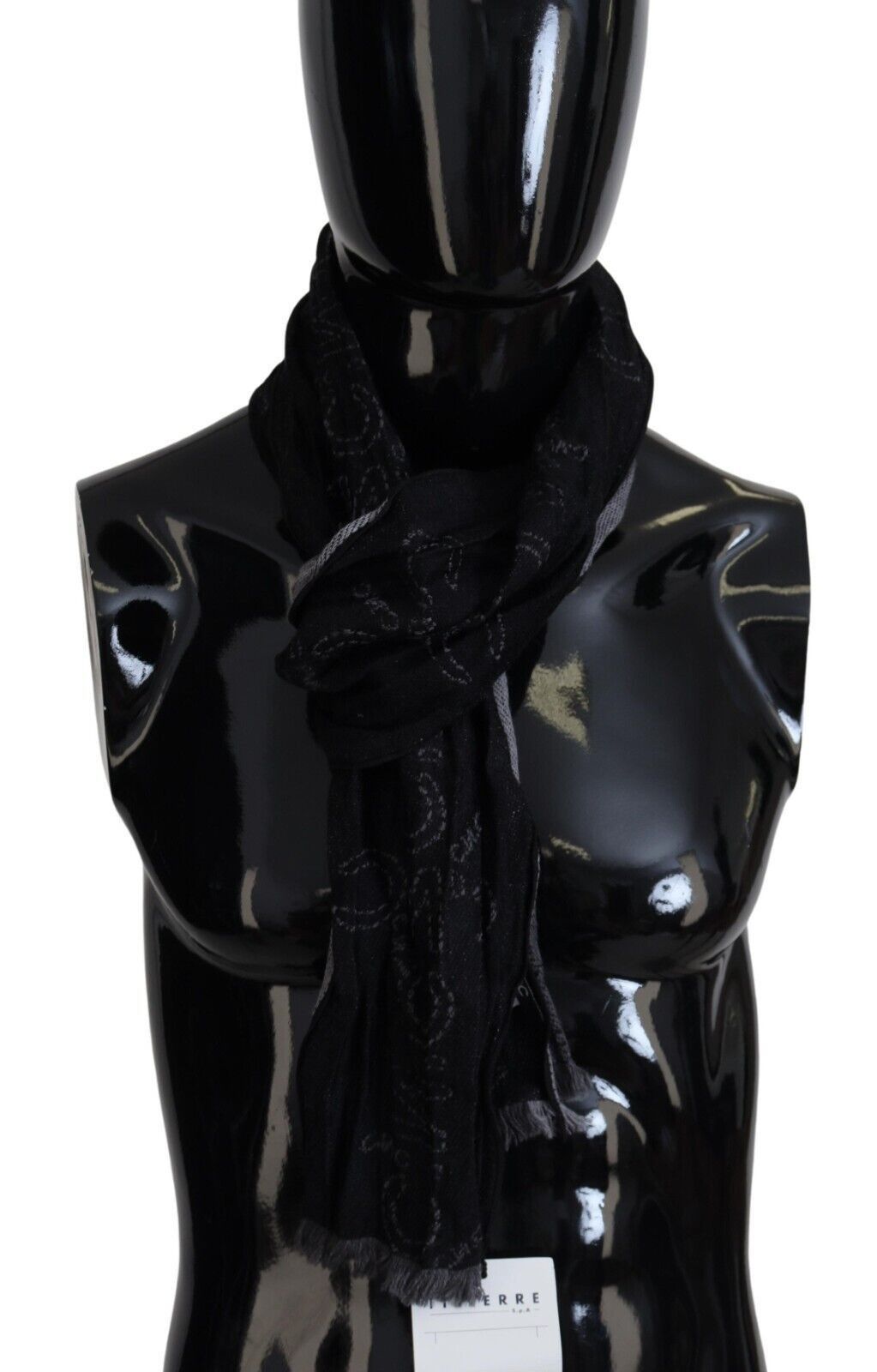 Costume National Elegant Italian Wool Men's Scarf Men's Wrap Size ONE SIZE - 1 Thumbnail