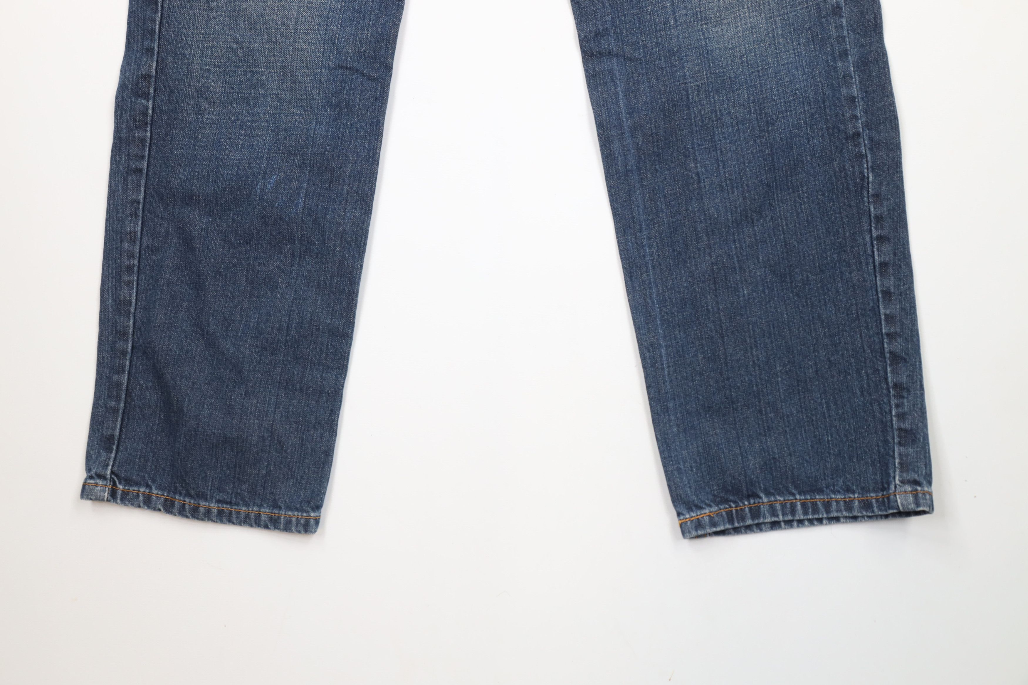 Levi's × Vintage Vintage Y2K Levis 550 Relaxed Fit Denim Jeans Blue Cotton Size US 33 - 4 Thumbnail