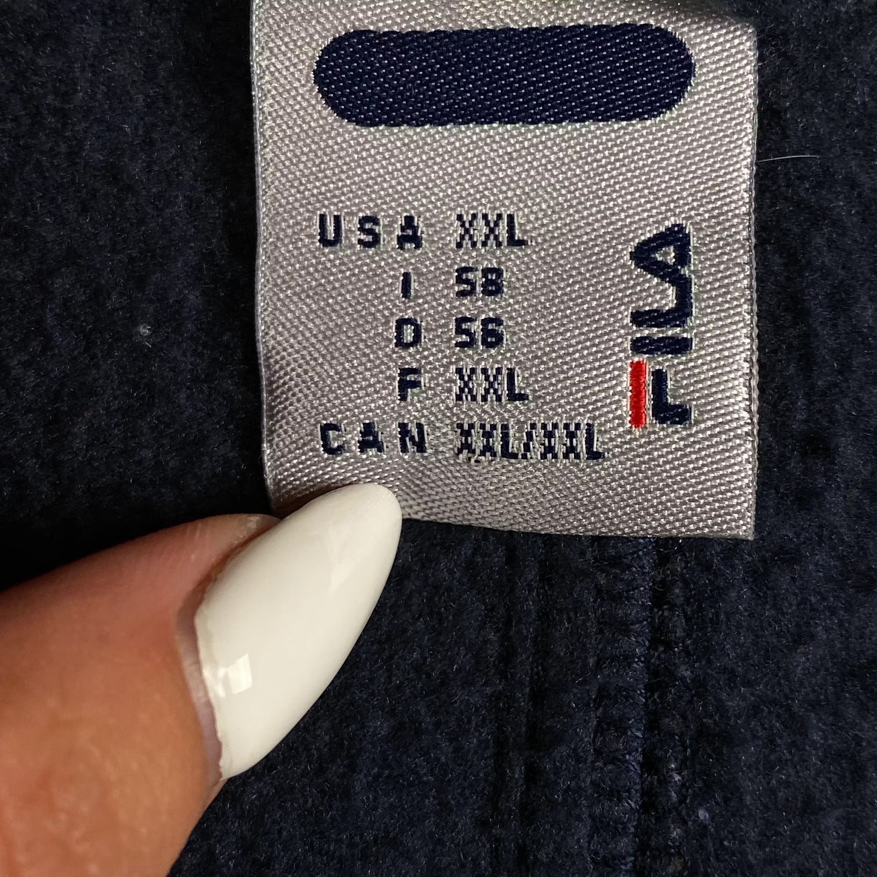 Fila × Vintage Mens Fleece Bomber Jacket Fila Vintage Size XXL 2XL Size US XXL / EU 58 / 5 - 5 Thumbnail