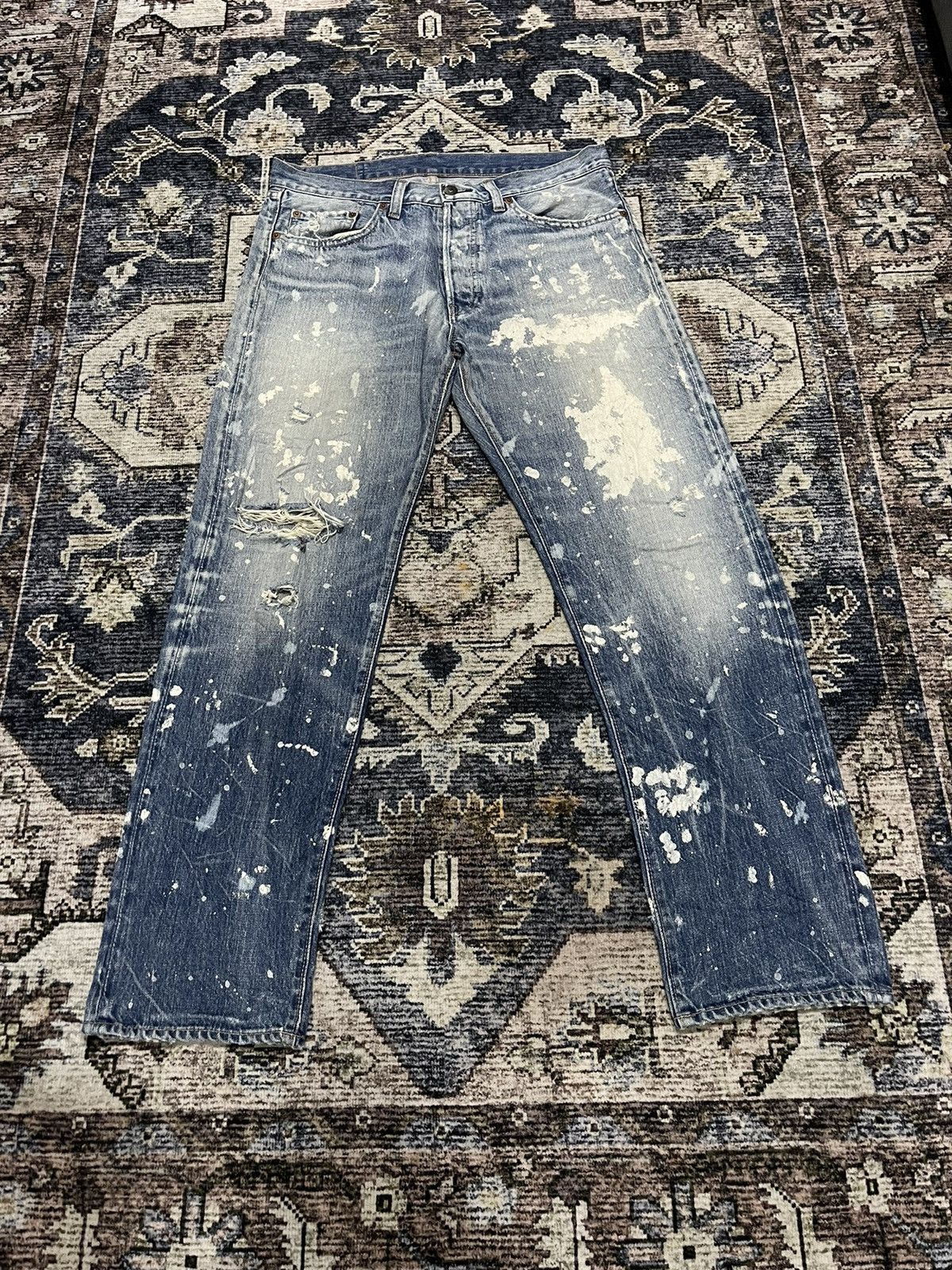 Hysteric Glamour Vintage Hysteric Glamour RNA Selvedge Paint Splash Denim Size US 33 - 2 Thumbnail