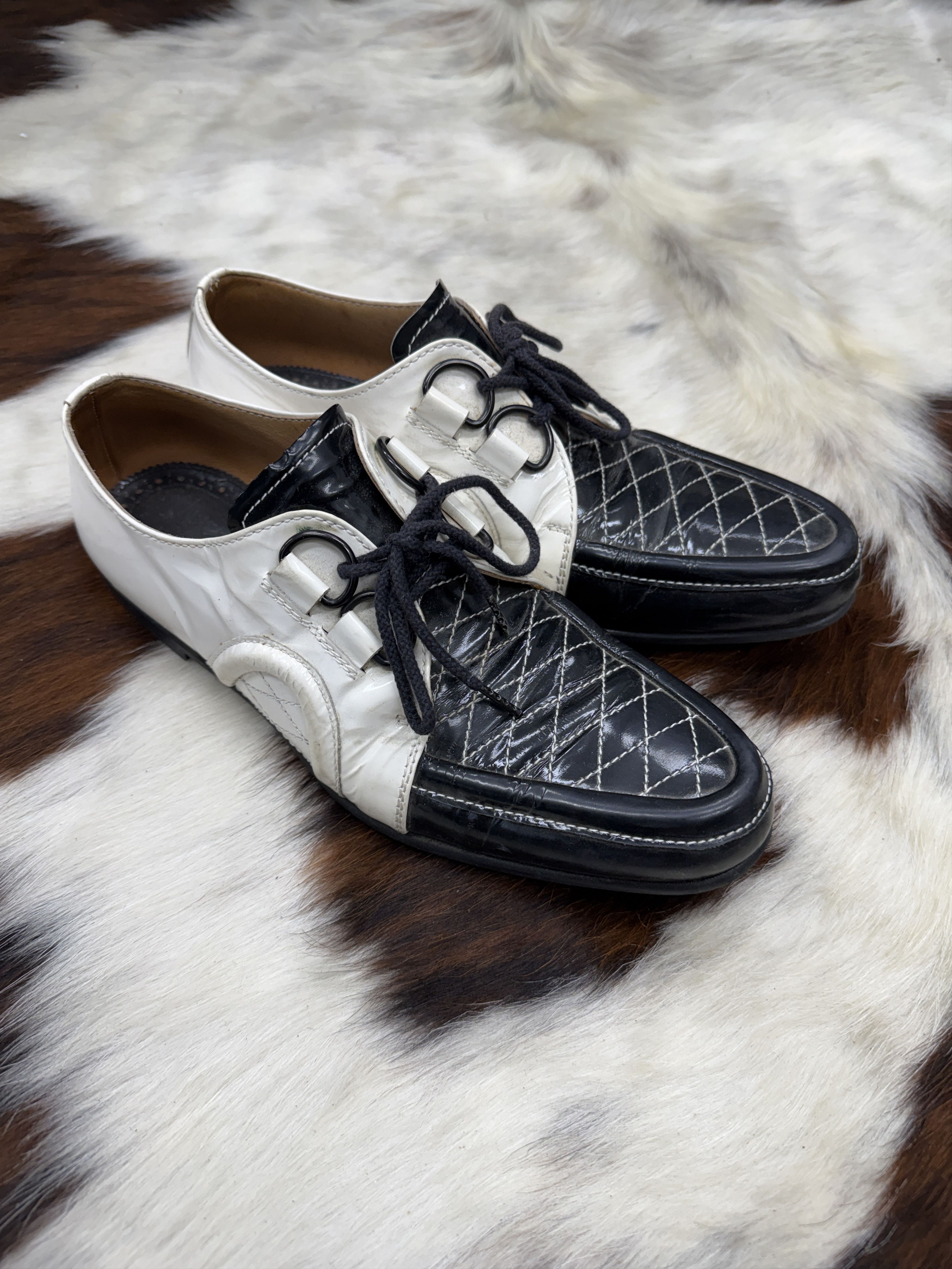 Number (N)ine Number Nine 04SS “dream baby dream” Gibson Loafer Shoes Size US 6 / EU 39 - 3 Thumbnail
