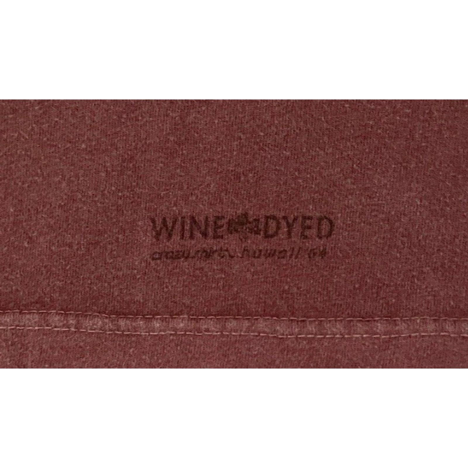 Vintage VINTAGE Dont Let Friends Drink White Zinfandel Wine Faded Shirt M Red 90s Grunge Mens T-Shirt Long Sleeve Napa Valley Joke Humor Size US M / EU 48-50 / 2 - 5 Thumbnail