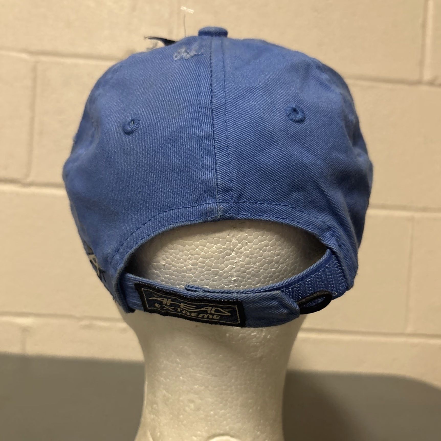 Vintage Ahead Pepsi Headwear Blue Hat Baseball Cap Adjustable NWT Extreme Fit Unisex Adults Cotton Cap Men Women Adjustable Blue NWT Size ONE SIZE - 5 Thumbnail