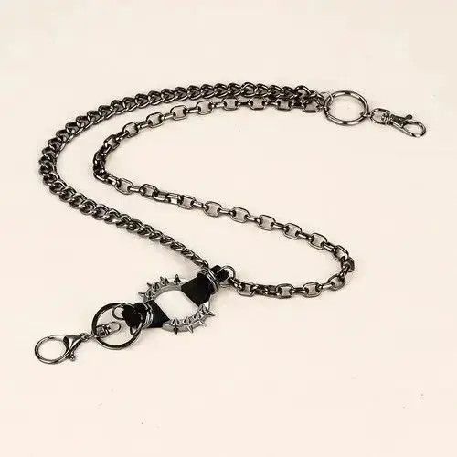 VIBE Gun Balck Color Hip-hop Pants Belt Chains Size ONE SIZE - 7 Thumbnail