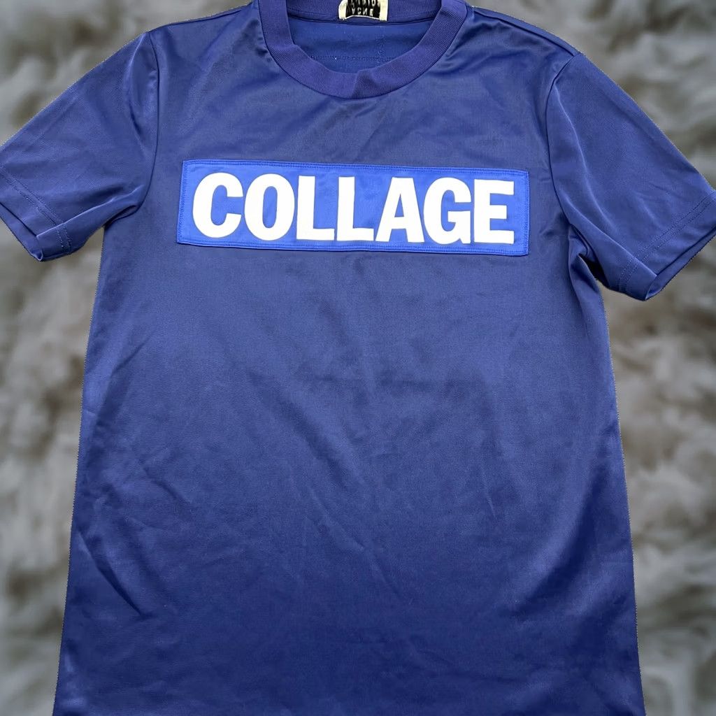Acne Studios Acne Studios Joshi Collage T-Shirt Mens Medium Blue Tee Music New Shirt M Blue Mens Sports Moisture Wicking Quick Dry Size US M / EU 48-50 / 2 - 1 Thumbnail