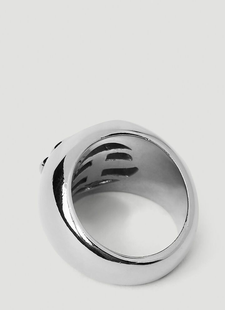 Balenciaga o1in1g0324 Size : 60 Ring in Silver Size ONE SIZE - 3 Thumbnail