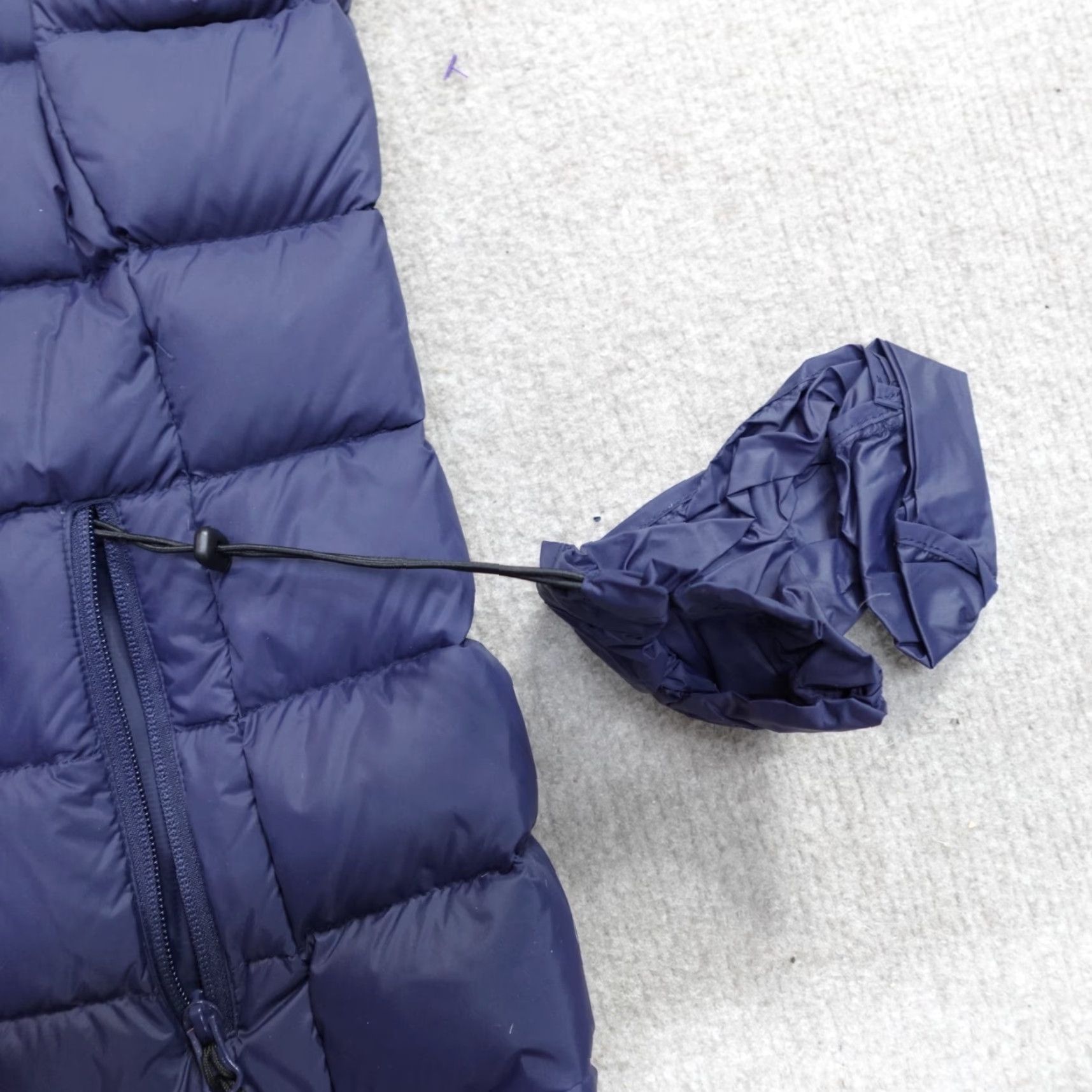 Vintage EAB Womens Vest Medium Blue Down Filled Full Zip Puffer Size M / US 6-8 / IT 42-44 - 4 Thumbnail