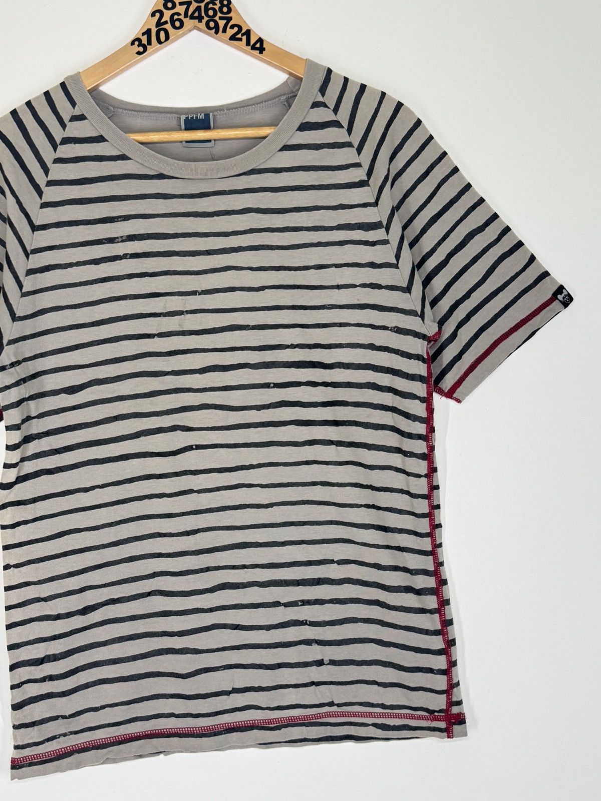 PPFM 🔥Rare🔥Ppfm Stripes Tshirt Size US S / EU 44-46 / 1 - 4 Thumbnail