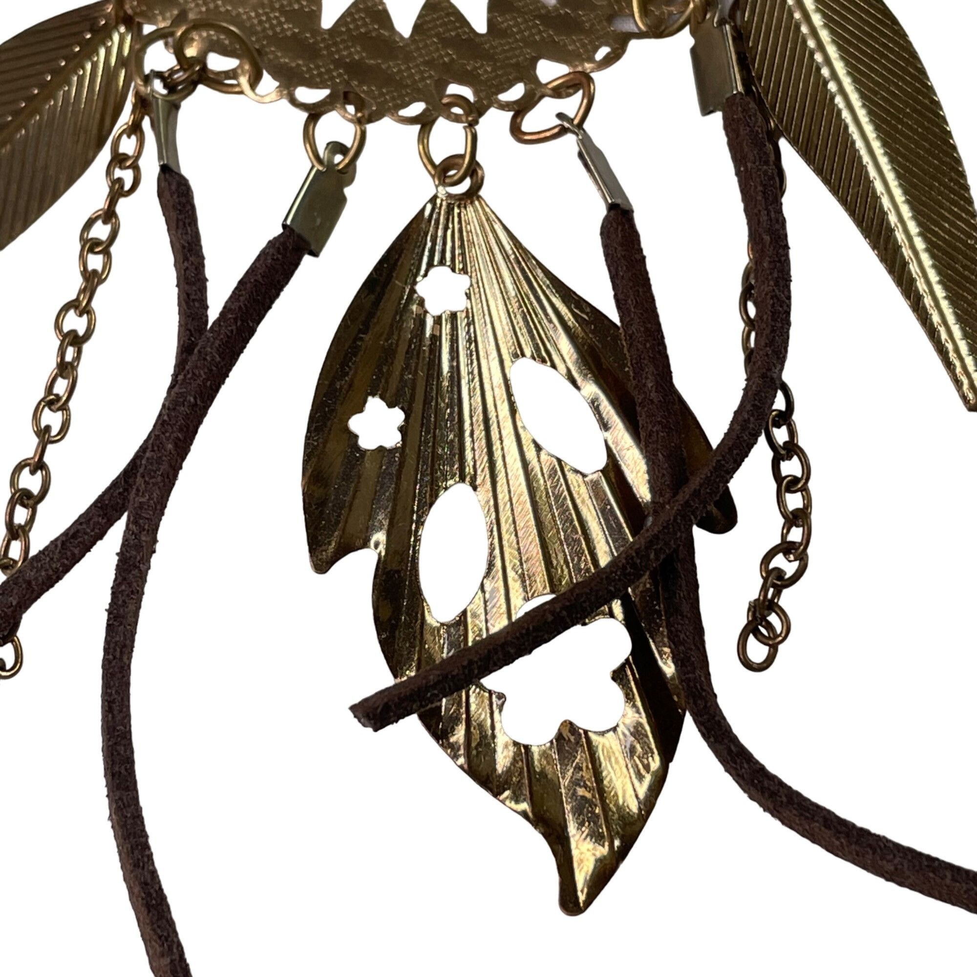 Other Sun Catcher Statement Necklace Boho Chic Dream Catcher Tasse Size ONE SIZE - 4 Thumbnail