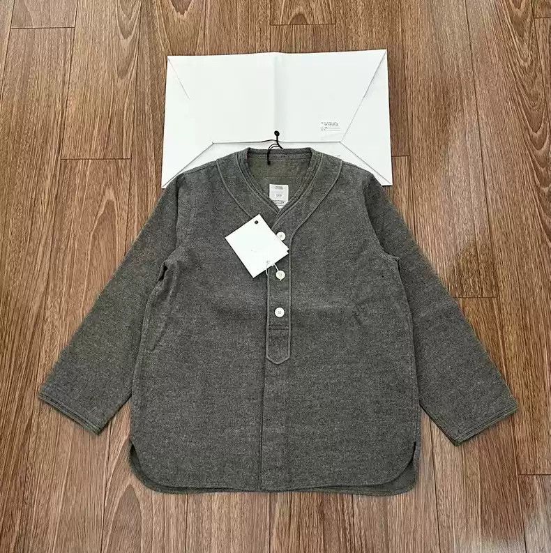 Visvim VISVIM DUGOUT SHIRT L/S (WOOL/LINEN) | Grailed