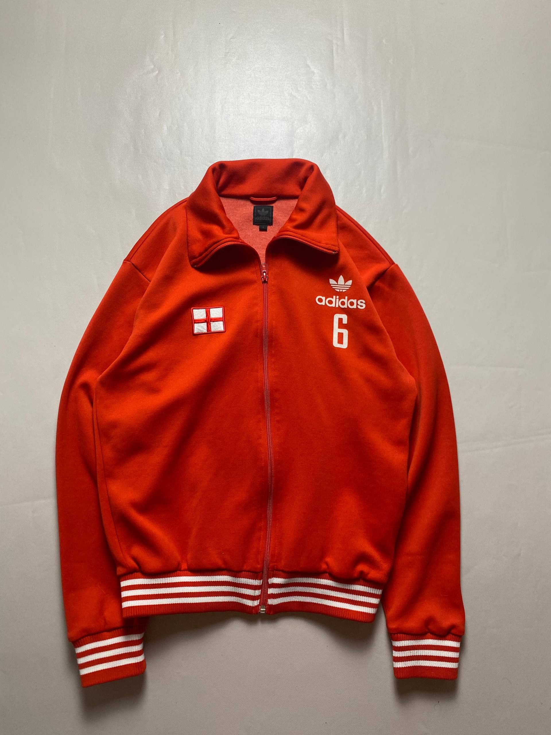 Adidas Vintage ADIDAS ENGLAND Track Jacket Size US S / EU 44-46 / 1 - 1 Thumbnail
